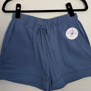 Women's Shorts - Dusty Blue